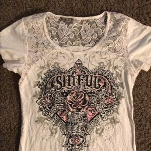 Sinful short sleeve tee
